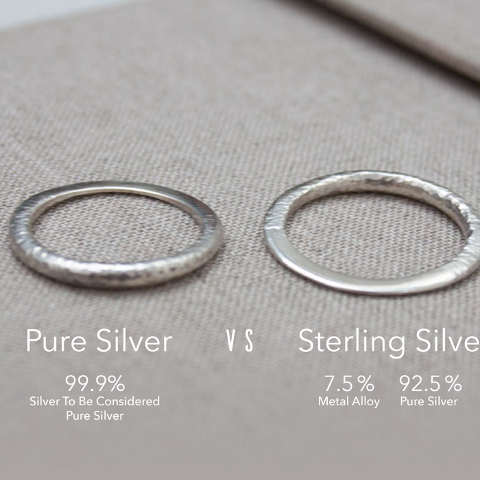 Exploring the Preference for Sterling Silver Over Pure Silver: A Closer Look