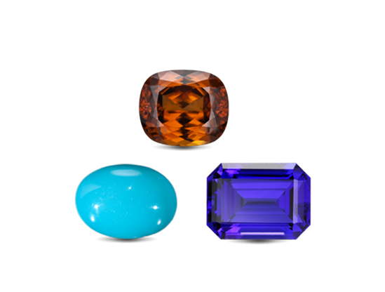 December Turquoise or Tanzanite Collection