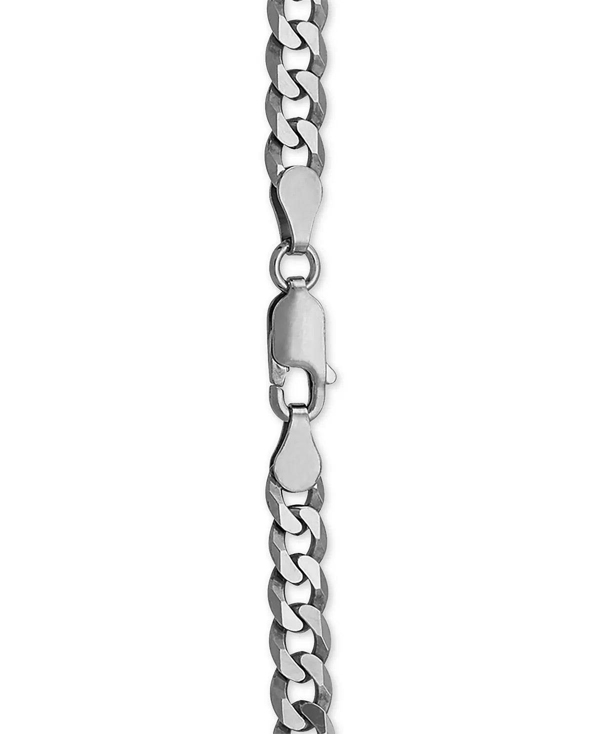 silver curb chain niro