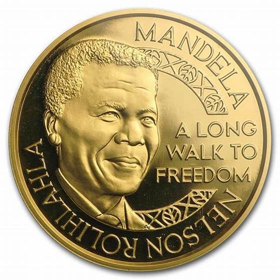 Nelson Mandela MM Medallion 1oz Gold