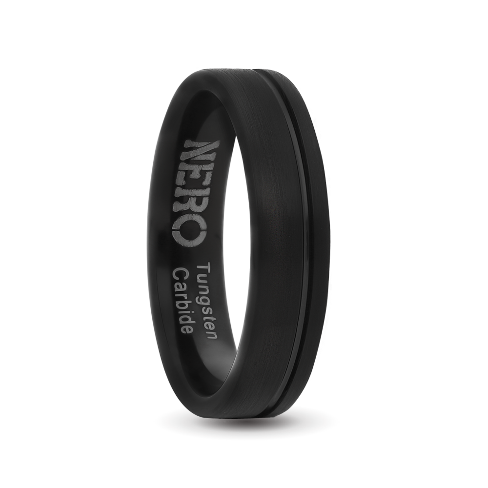 Nero Tungsten ring