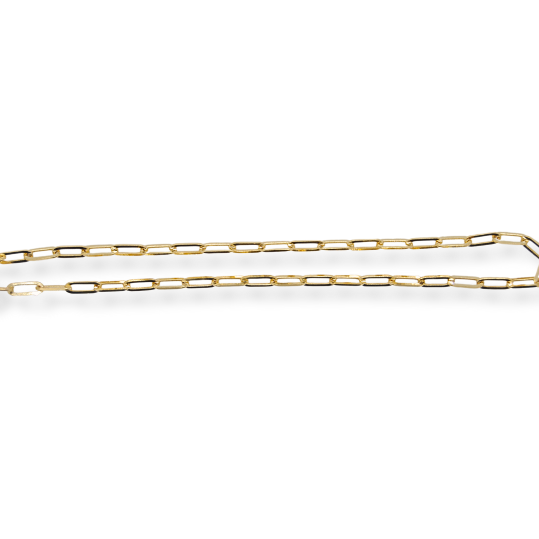 9ct gold anchor bracelet