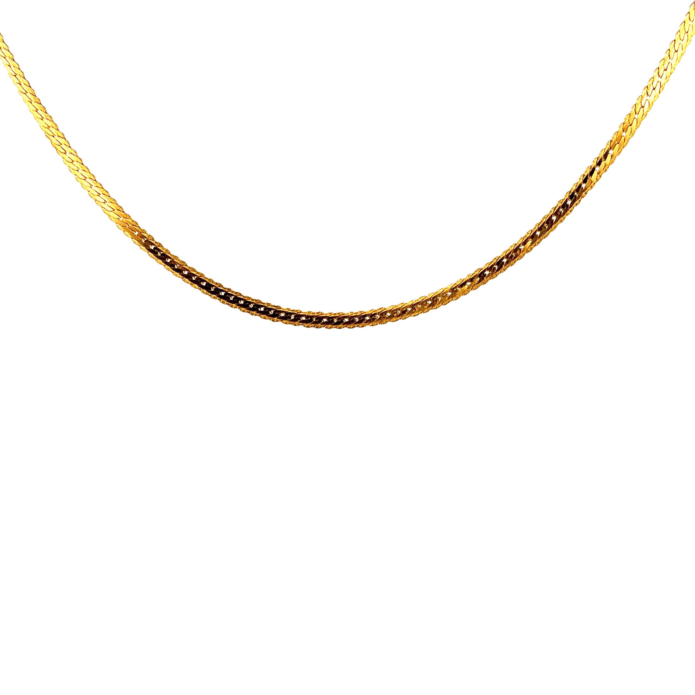22ct yellow gold necklace
