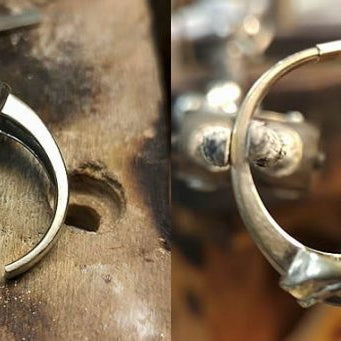 The Technique of Ring Resizing Without Stretching, with Gold or Silver