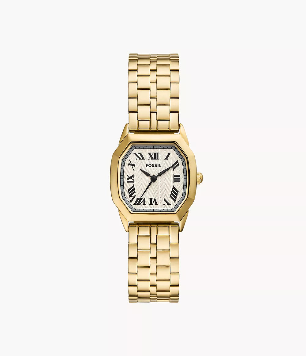 Fossil Gold-Tone Stainless Steel Watch ES5361