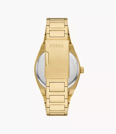 Fossil Three-Hand Gold-Tone Stainless Steel Watch FS5965