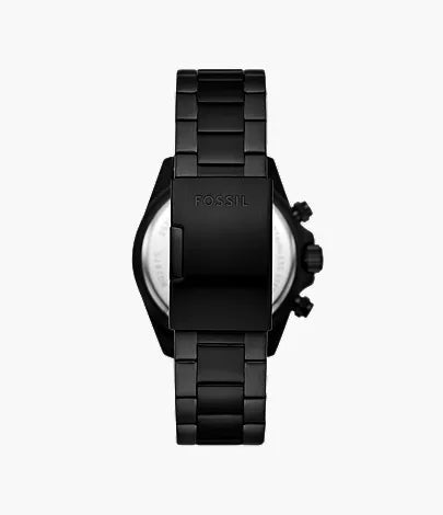 Fossil Autocross Black Stainless Steel Watch FS6125