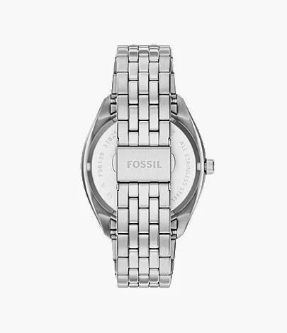 Fossil Three-Hand Day-Date Stainless Steel Watch FS6139