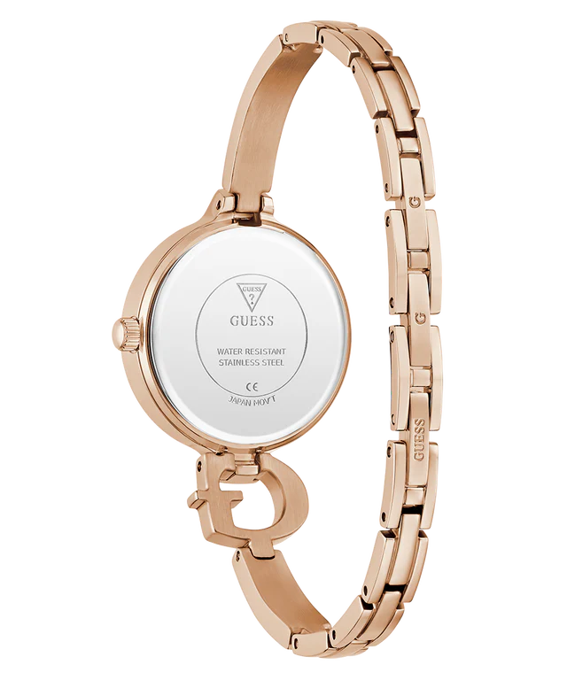 GUESS Ladies Giselle Rose Gold Tone Watch GW0929L3