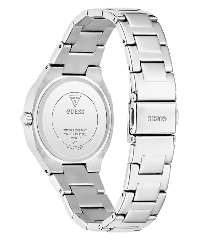 GUESS Ladies Silver Tone Watch GW0941L1