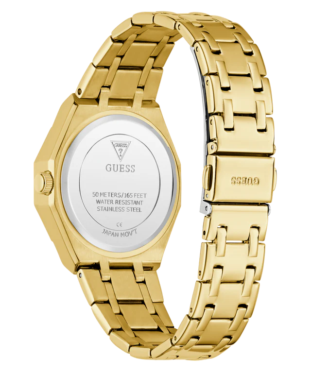 GUESS Ladies Gold Tone Watch GW0988L2