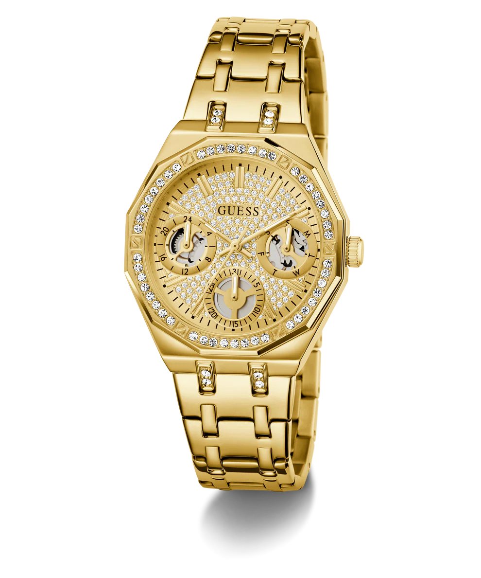 GUESS Ladies Gold Tone Watch GW0988L2
