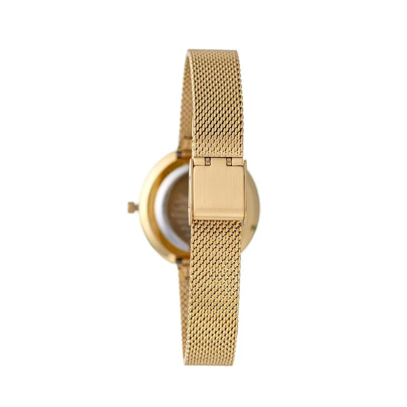 Hallmark Ladies Gold Mesh Bracelet Watch HA1493C