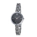 Hallmark Silver Ladies Black Dial HE1502B