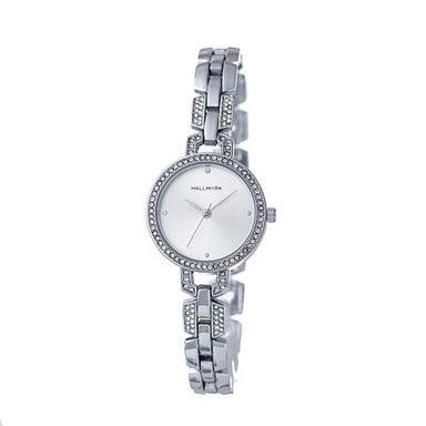 Hallmark Silver Ladies Silver Dial Watch HE1528S