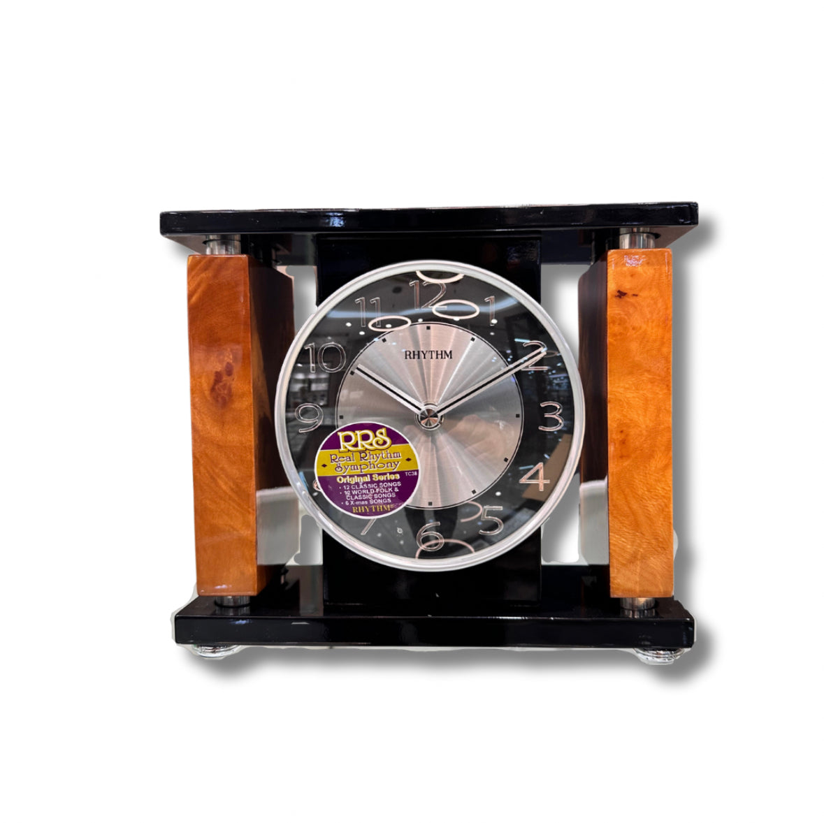 Rhythm Mantle Clock
