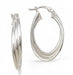 Silver Hoop Earring