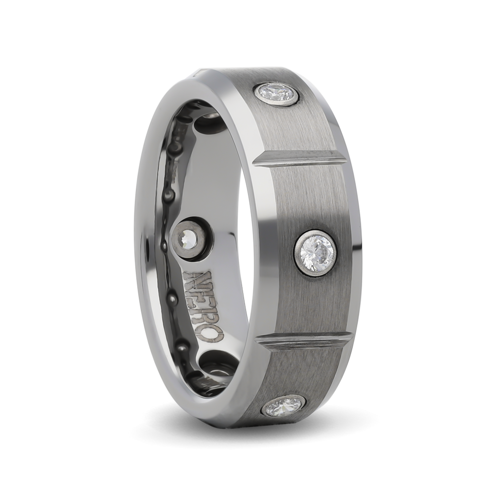 Nero Tungsten ring