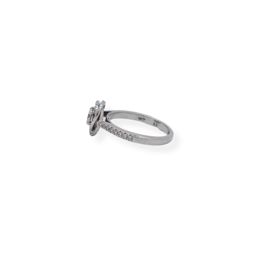 18ct gold diamond ring