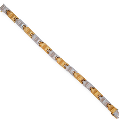 18ct 2tone bracelet