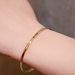 9ct gold bangle