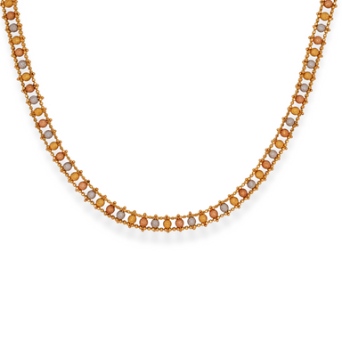 22ct 3/tone necklace