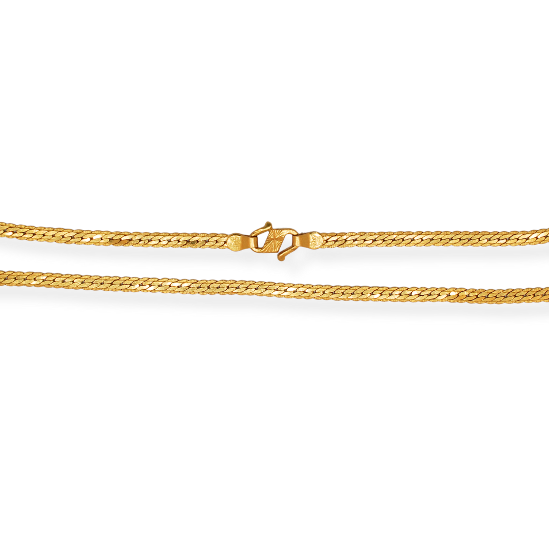 22ct yellow gold necklace