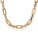 9ct gold link necklace