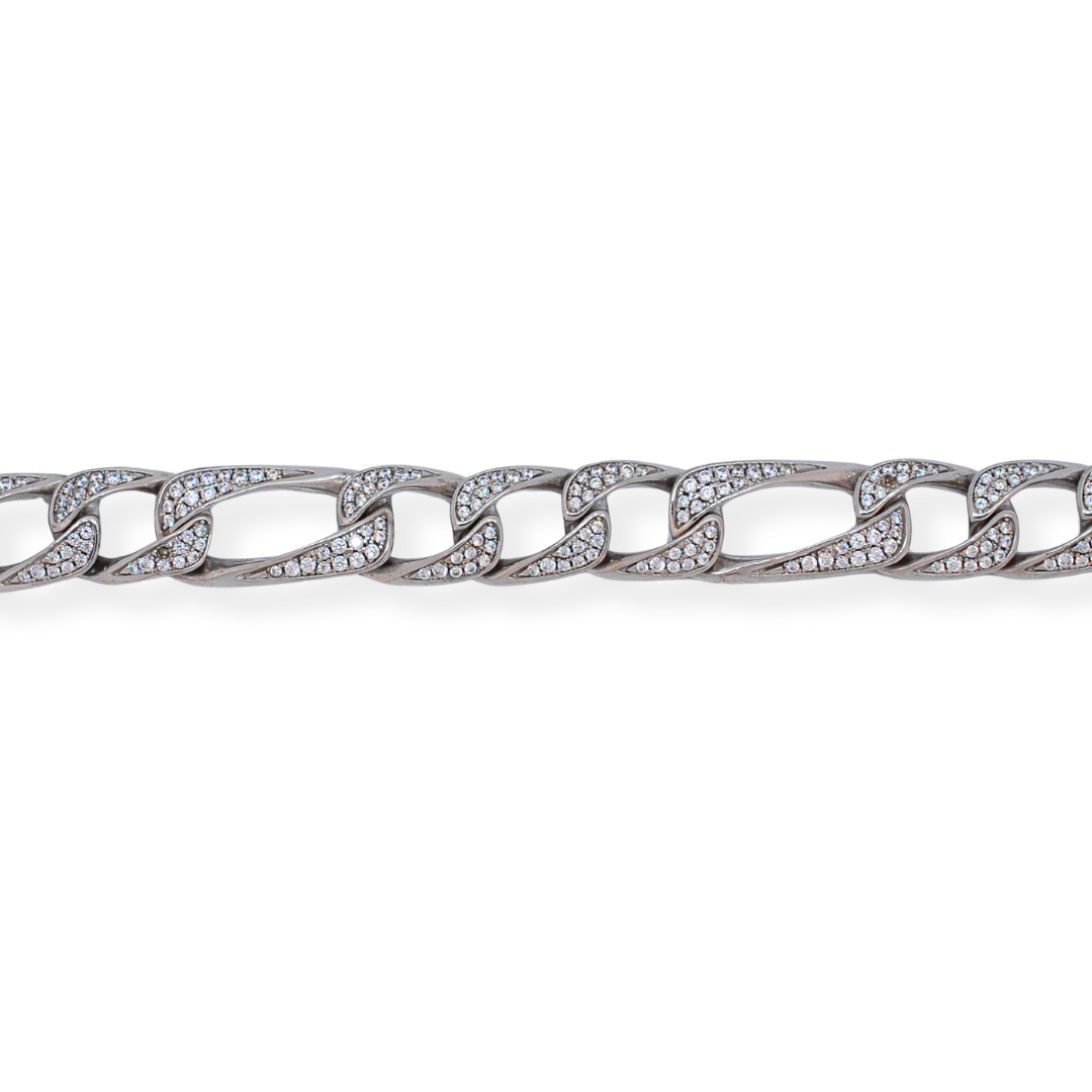 Silver cz bracelet