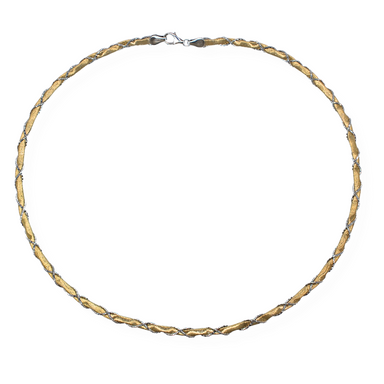 Silver 2/tone necklace
