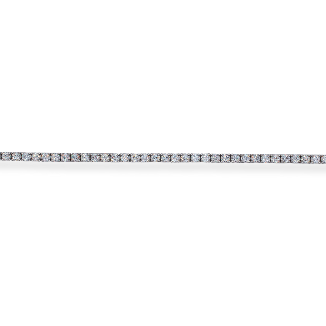 18ct gold diamond tennis bracelet