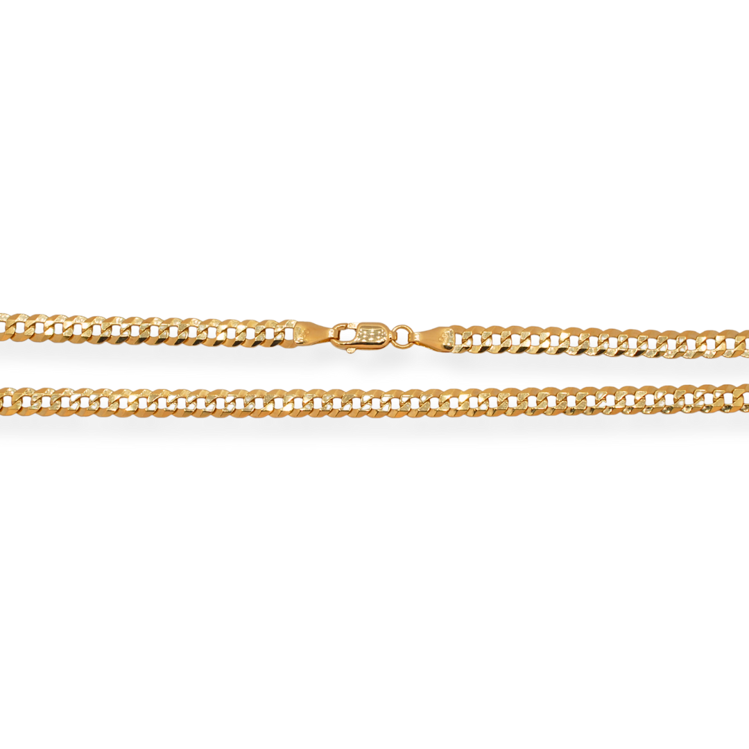 9ct gold curb chain