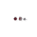 18ct gold ruby stud earrings