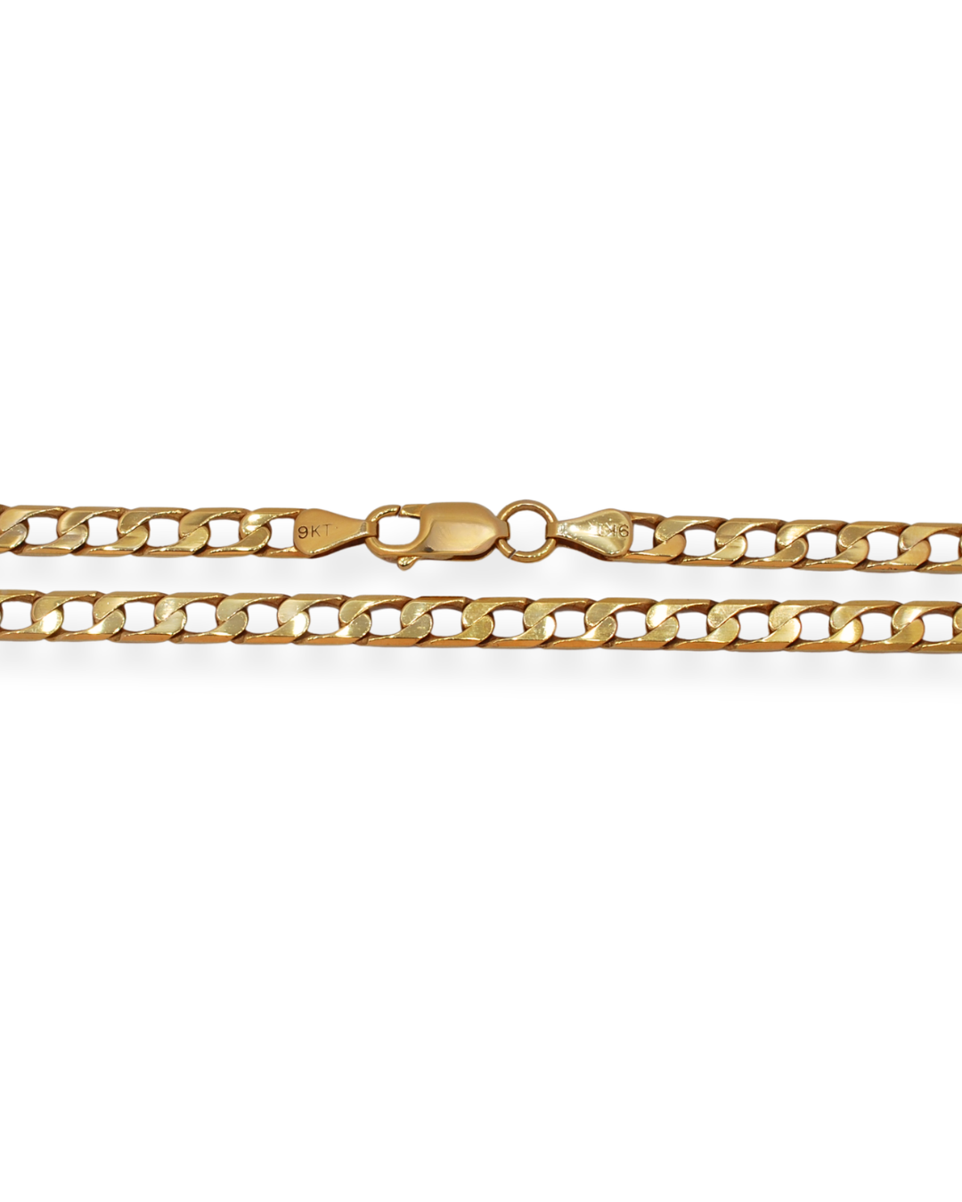 9ct gold figaro chain