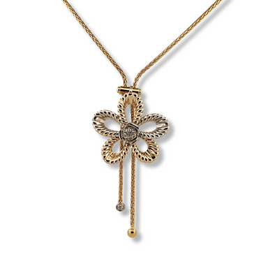 9ct bolo tie necklace