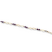 9ct gold amethyst bracelet
