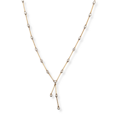9ct 2/tone necklace