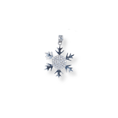 Silver cz pendant