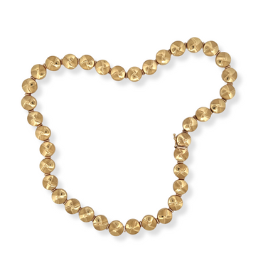 Necklace 9ct yellow gold necklace and bracelet set