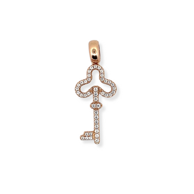 Rose Gold Key pendant