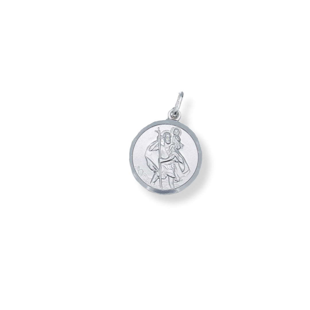 Sterling Silver St Christopher In Collectible Christian Medals For Sale - Foto 11