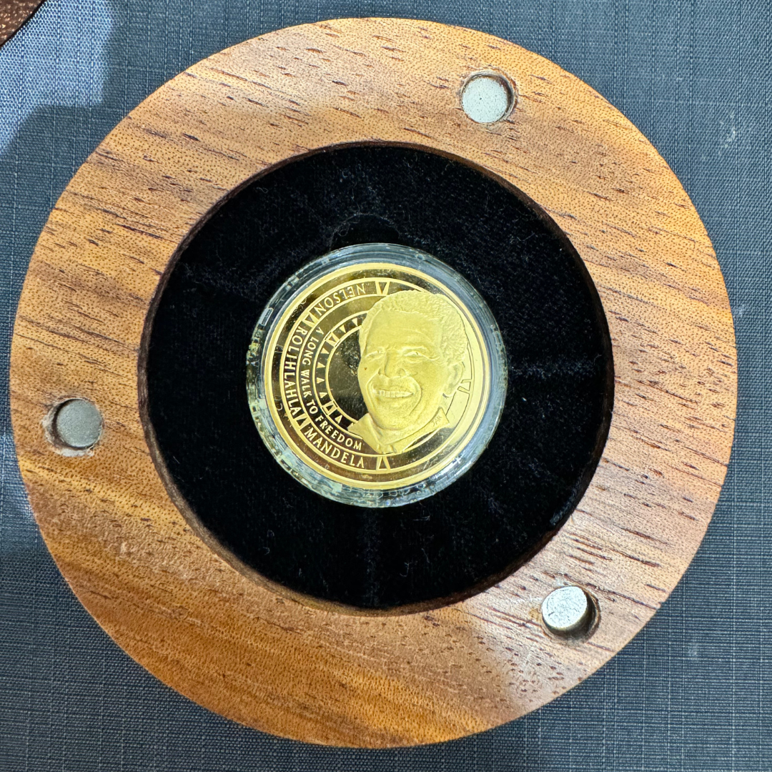 Nelson Mandela hope medallion