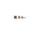 9ct gold cz earrings