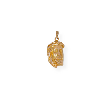 9ct gold Jesus pendant