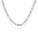 Silver Square link curb chain