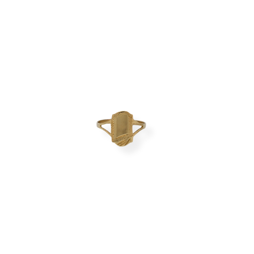 9ct gold signet ring