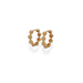 9ct gold bubble earrings