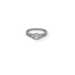 Silver cz ring