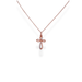 9ct gold cross necklace
