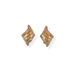 18ct 3/tone gold earrings